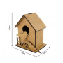 Blank for decoration "Birdhouse", #362 - 0