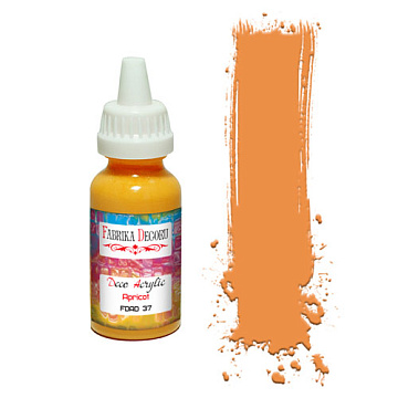 Acrylic paint Apricot 40 ml