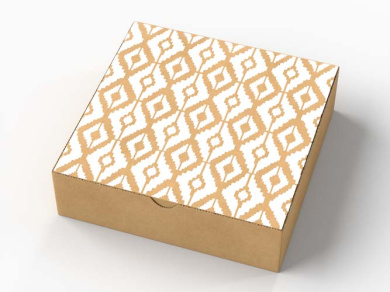 трафарет многоразовый, 15 см x 20 см, абстрактные бохо ромбы, #451 фабрика декору - 2 трафарет многоразовый, 15 см x 20 см, абстрактные бохо ромбы, #451 фабрика декору - 2