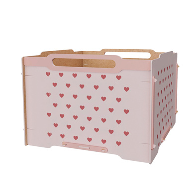  Ящик-Органайзер для художественных, письменных принадлежностей, снастей и инструментов, МДФ 3мм, 350х350х240 мм, #16 color_MDF - 2