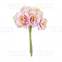 Sakura kwiaty zestaw różowy z jasnozielonym, 6 szt
