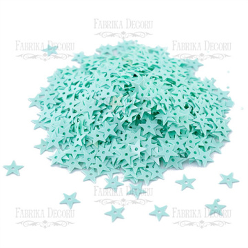 Sequins Stars, м'ятні, #120 - 2