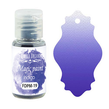 Sucha farba Magic paint Indygo, 15 ml