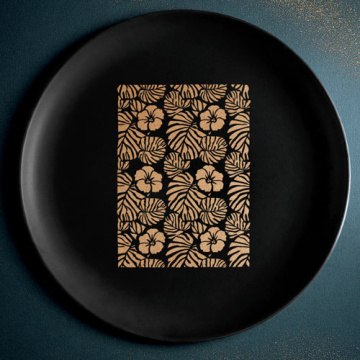 Stencil for crafts 15x20cm "Tropics background-1" #224 - 2