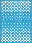 Трафарет многоразовый 15x20см Ромбы иллюзия #136