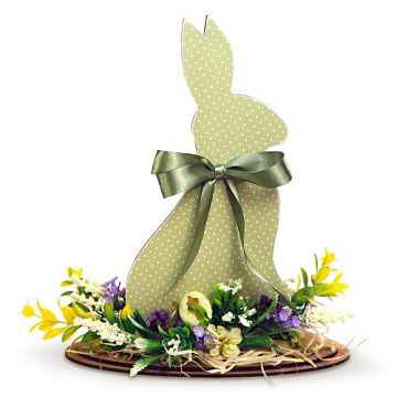 Interior decorative arrangement “Easter Bunny”, #13