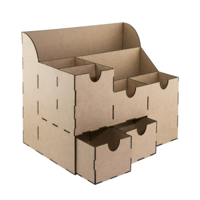 настольный органайзер для бижутерии, косметики, канцелярии, художественных и письменных принадлежностей, #013 - 2