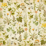 Double-sided scrapbooking paper set Summer botanical diary 12"x12", 10 sheets - 4
