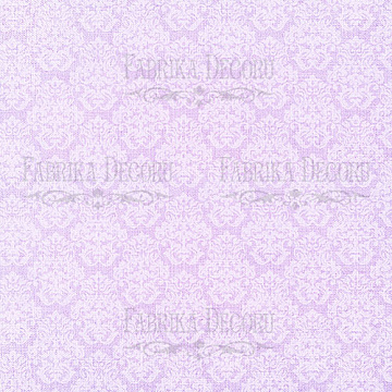 Pojedyńczy arkusz dwustronnego papieru do scrapbookingu "Lavender Provence" #22-01
