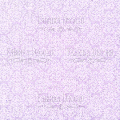 лист двусторонней бумаги для скрапбукинга lavender provence #22-01 30,5х30,5 см
