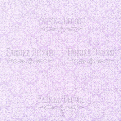 лист двусторонней бумаги для скрапбукинга lavender provence #22-01 30,5х30,5 см