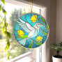 Blank for stained glass painting “Spring is here”, #08 - 2