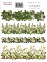 Set of stickers 4 pcs Summer botanical story #348