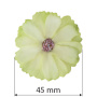 Daisy flower light green, 1 pc - 1