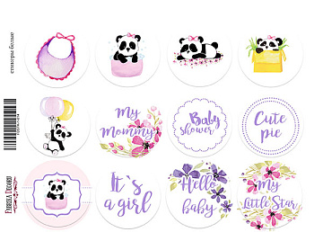 Journaling stickers set #1-014