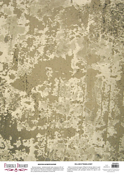 Deco vellum colored sheet Grunge Concrete, A3 (11,7" х 16,5")