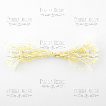 Velvet stamens double-sided White 20pcs