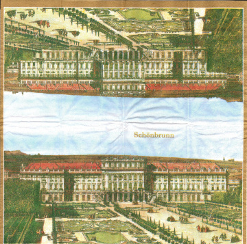 Decoupage napkin "Austrian Baroque" - 2