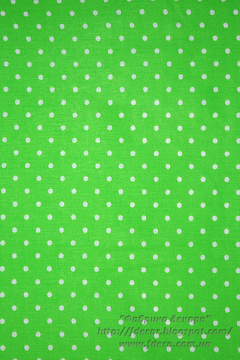 Fabric cut piece " Green peas"