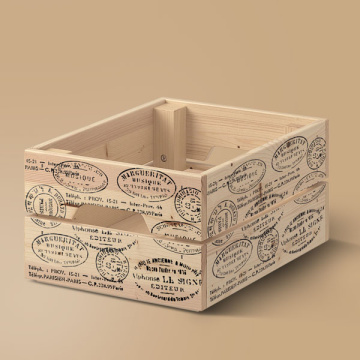 Stencil for decoration XL size (30*21cm), Postmarks #087 - 2