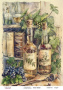 Decoupage card #0666, 21x29,7 cm
