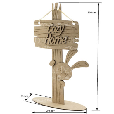 заготовка для декорирования "cozy home-2" #134  - 2