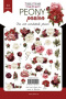 Set of die cuts Peony passion, 63 pcs - 0