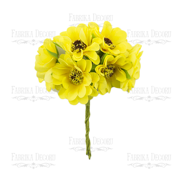 Bouquet of chamomiles yellow, 6pcs