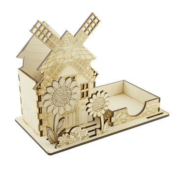 Desk organizer DIY kit "Mill", #04 - 2