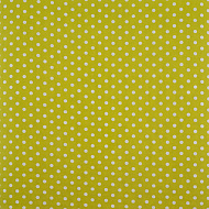 Kraft paper sheet 12"x12" White peas on olive