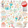 Double-sided scrapbooking paper set Scent of spring 12"x12", 10 sheets - 11
