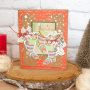 DIY Kit for making up 3 pc "Awaiting Christmas" greeting cards, 12cm x 15cm, #2 - 2