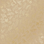 Sheet of single-sided paper with gold foil embossing, pattern "Golden Branches Kraft"