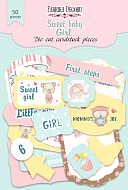 Набор высечек, коллекция Sweet baby girl-1, 50 шт