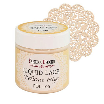 Liquid lace, color Delicate beige 150ml