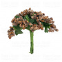 Set of decorative sprigs Brown 12pcs