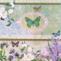 Decoupage-Serviette "Provence Curbs"