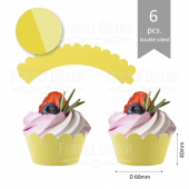 Набор картонных заготовок #005 color_Yellow-light yellow Набор картонных заготовок #005 color_Yellow-light yellow
