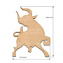  Art board Bull 22,5х30 cm - 0