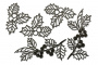 Набор чипбордов Winter botanical diary 10х15 см #763