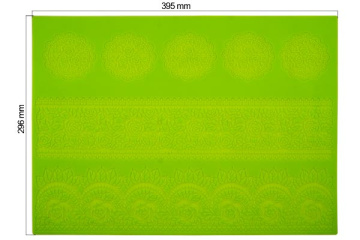 Silicone mat, Lace and doilies #01 - 2 Silicone mat, Lace and doilies #01 - 2