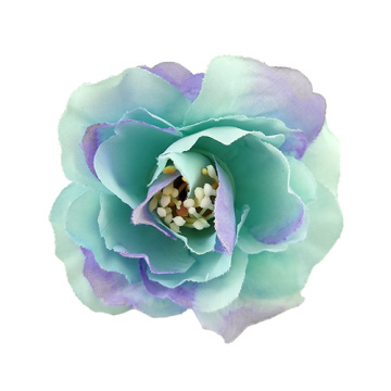 Tea rose flower, Blue with purple, 1pc - 2 Tea rose flower, Blue with purple, 1pc - 2