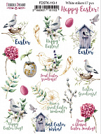 Kit of stickers Happy Easter #110-1
