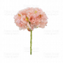 Zestaw kwiatów wiśni "Cherry Blossom" z tiulem. Brzoskwinia. 6 sztuk 