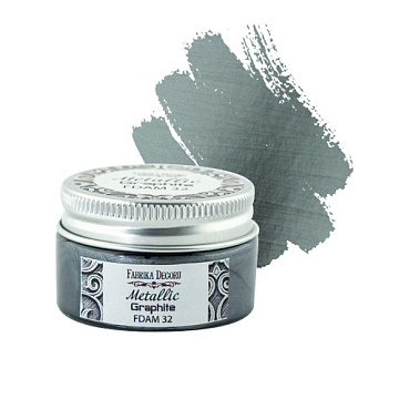 Metallic paint, color Graphite 30 ml