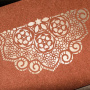 Stencil reusable, 15x20cm Knitted napkin, #407 - 1