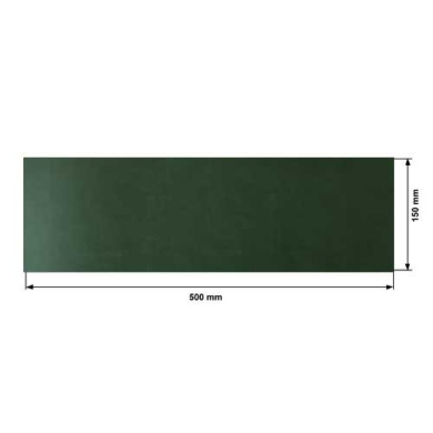 отрез кожзама dark green, размер 50см х 15см  - 2