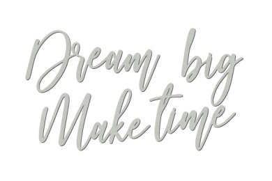 чипборд dream big, make time 10х20 см #424  - 2 чипборд dream big, make time 10х20 см #424  - 2