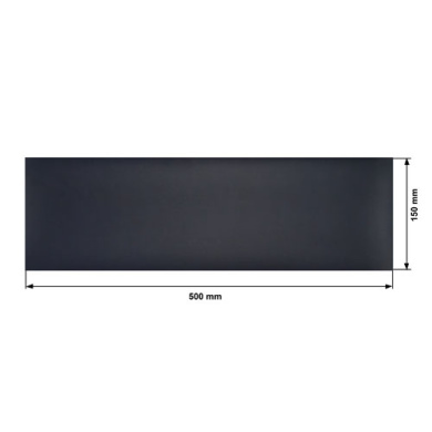 отрез кожзама dark blue, размер 50см х 15см  - 2