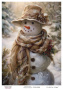 Decoupage-Karte #0624, 21x29,7 cm